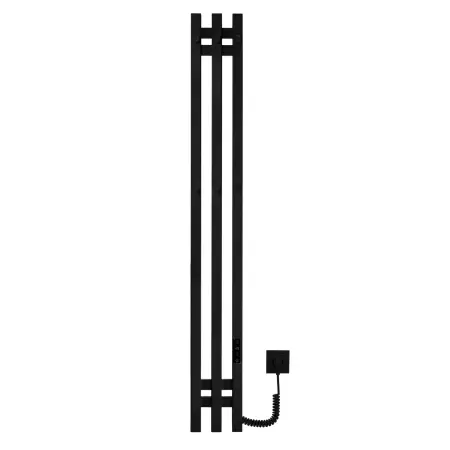 Полотенцесушитель электрический Gloss & Reiter URBAN Э2.К.12х120.PI3 Таймер.МУАР Black - фото 1